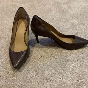 3 1/2 inch Calvin Klein heels!